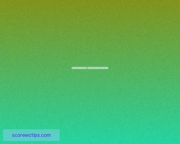 世界杯竞猜比分全攻略 精准预测助你轻松赢得丰厚奖励